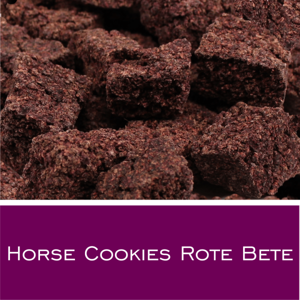 Horse-Cookies mit Roter Bete