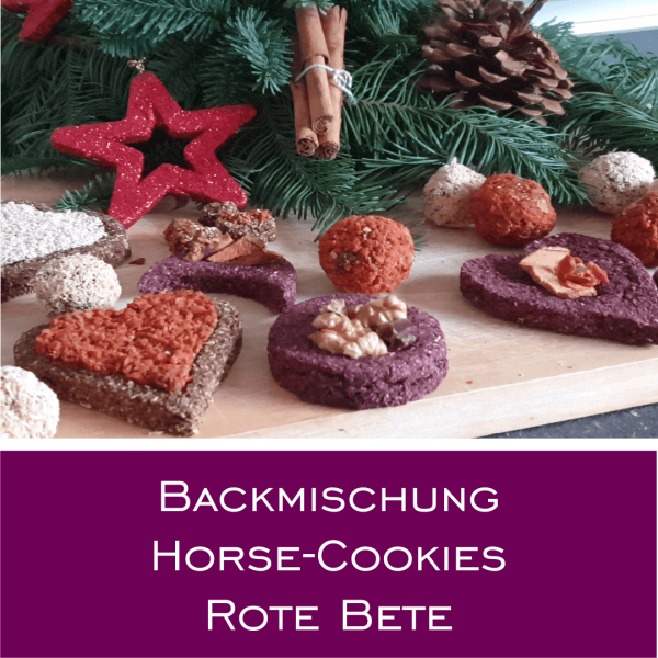 Backmischung Horse-Cookies mit Roter Bete