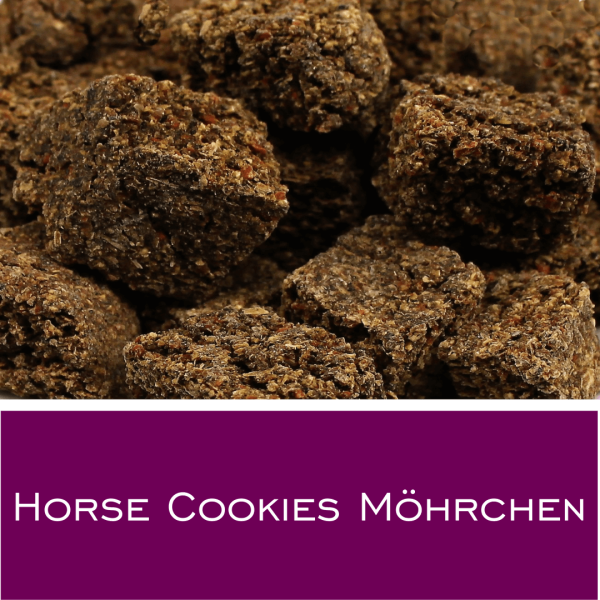 Horse-Cookies mit Möhrchen